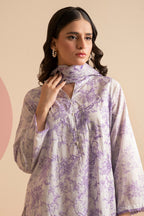 Embroidered Kurta Dupatta Trouser - 1865