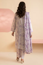 Embroidered Kurta Dupatta Trouser - 1865
