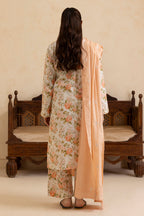 Embroidered Kurta Dupatta Trouser - 1868