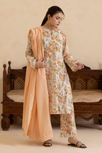 Embroidered Kurta Dupatta Trouser - 1868