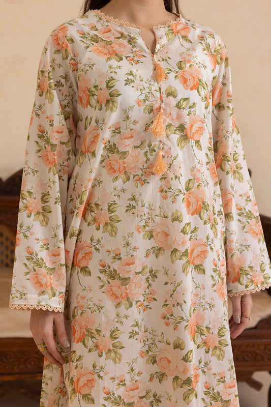 Embroidered Kurta Dupatta Trouser - 1868