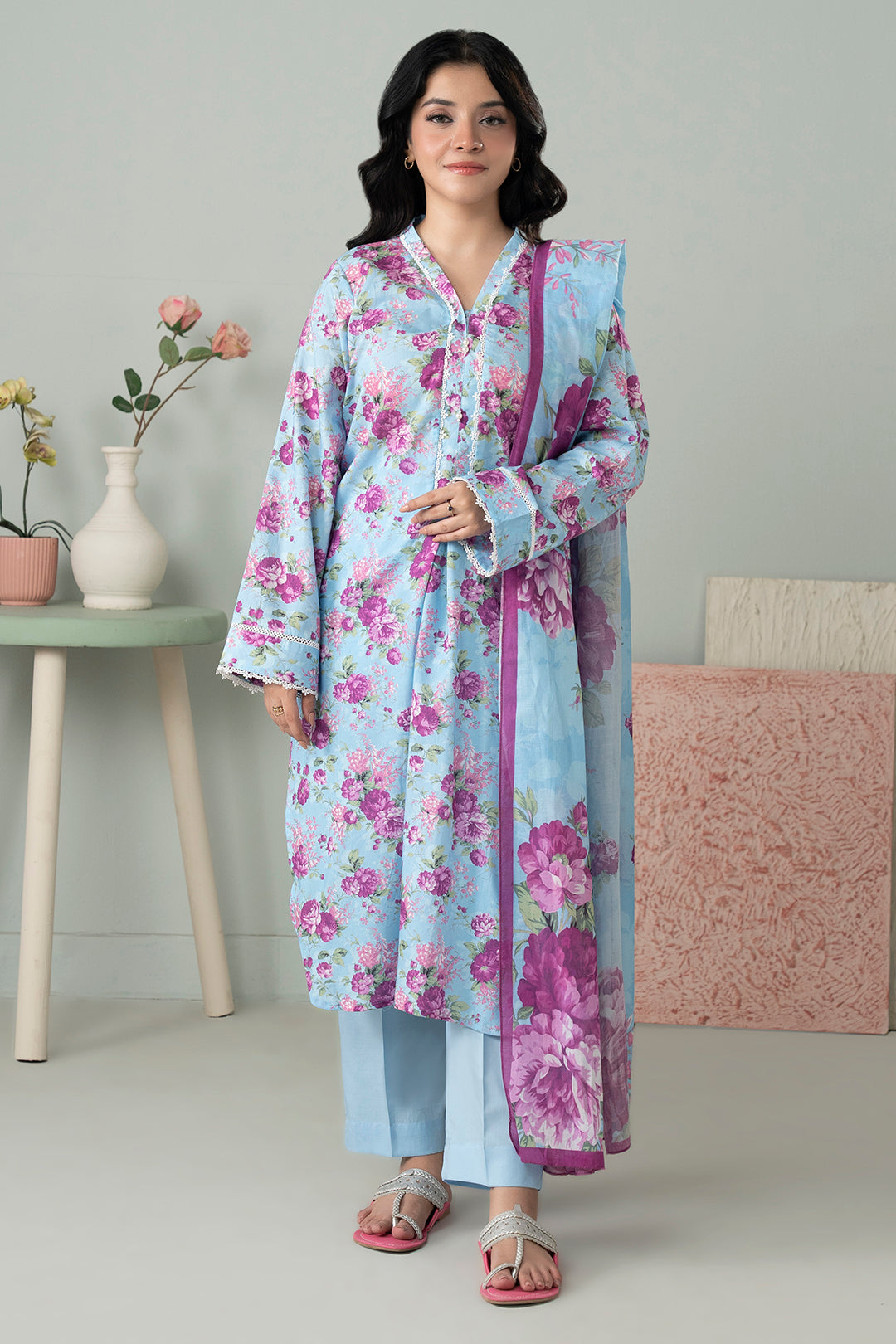 Kurta Dupatta Trouser - 1926