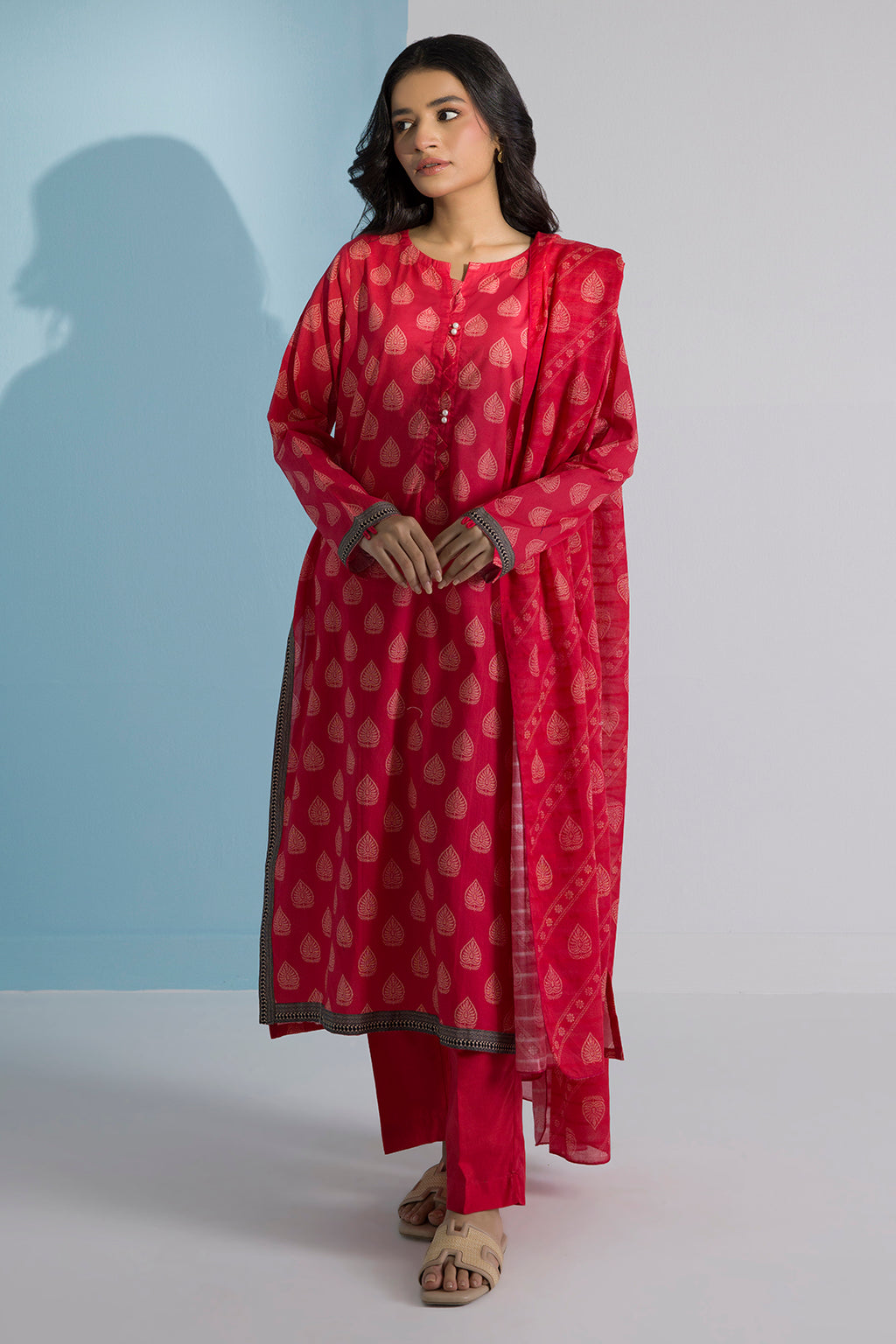 Kurta Dupatta Trouser - 1927