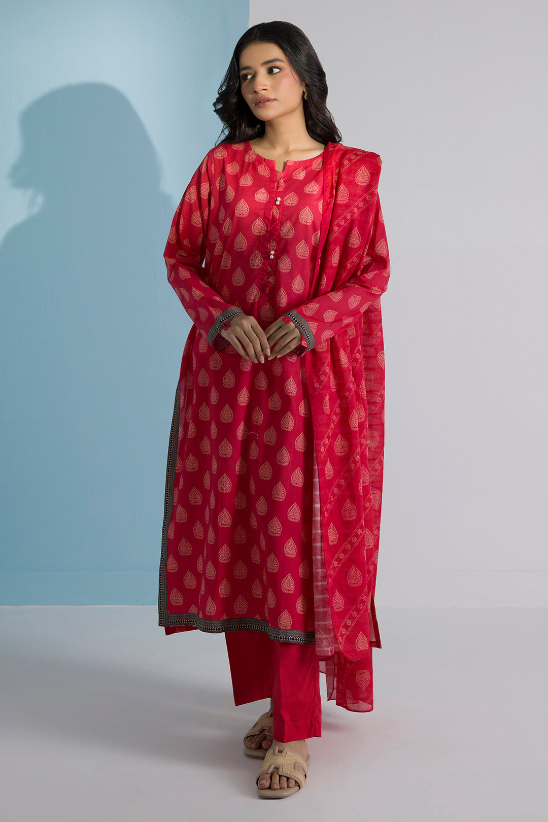 Kurta Dupatta Trouser - 1927