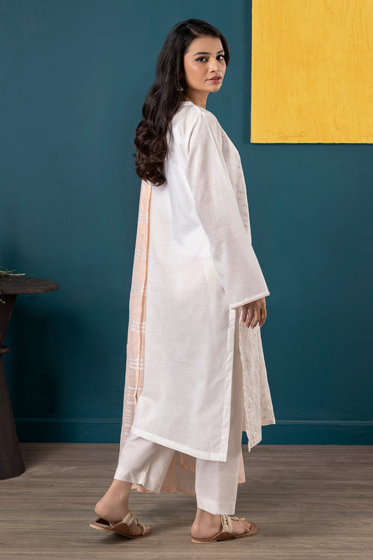 Embroidered Kurta Dupatta Trouser - 1933