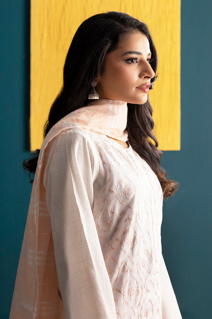 Embroidered Kurta Dupatta Trouser - 1933