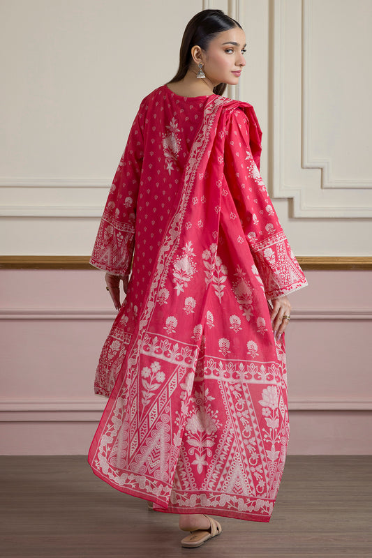Embroidered Kurta Dupatta Trouser - 1934