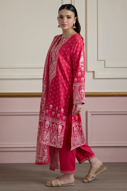 Embroidered Kurta Dupatta Trouser - 1934
