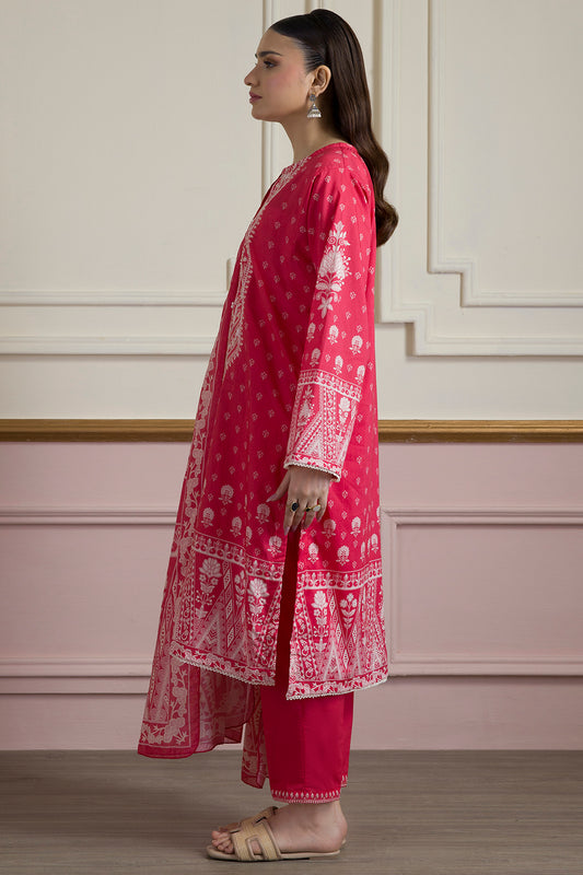 Embroidered Kurta Dupatta Trouser - 1934