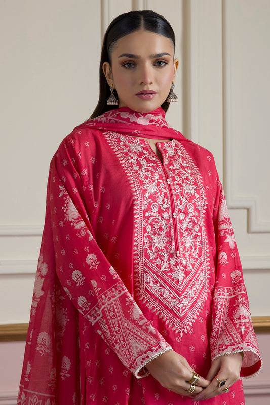 Embroidered Kurta Dupatta Trouser - 1934