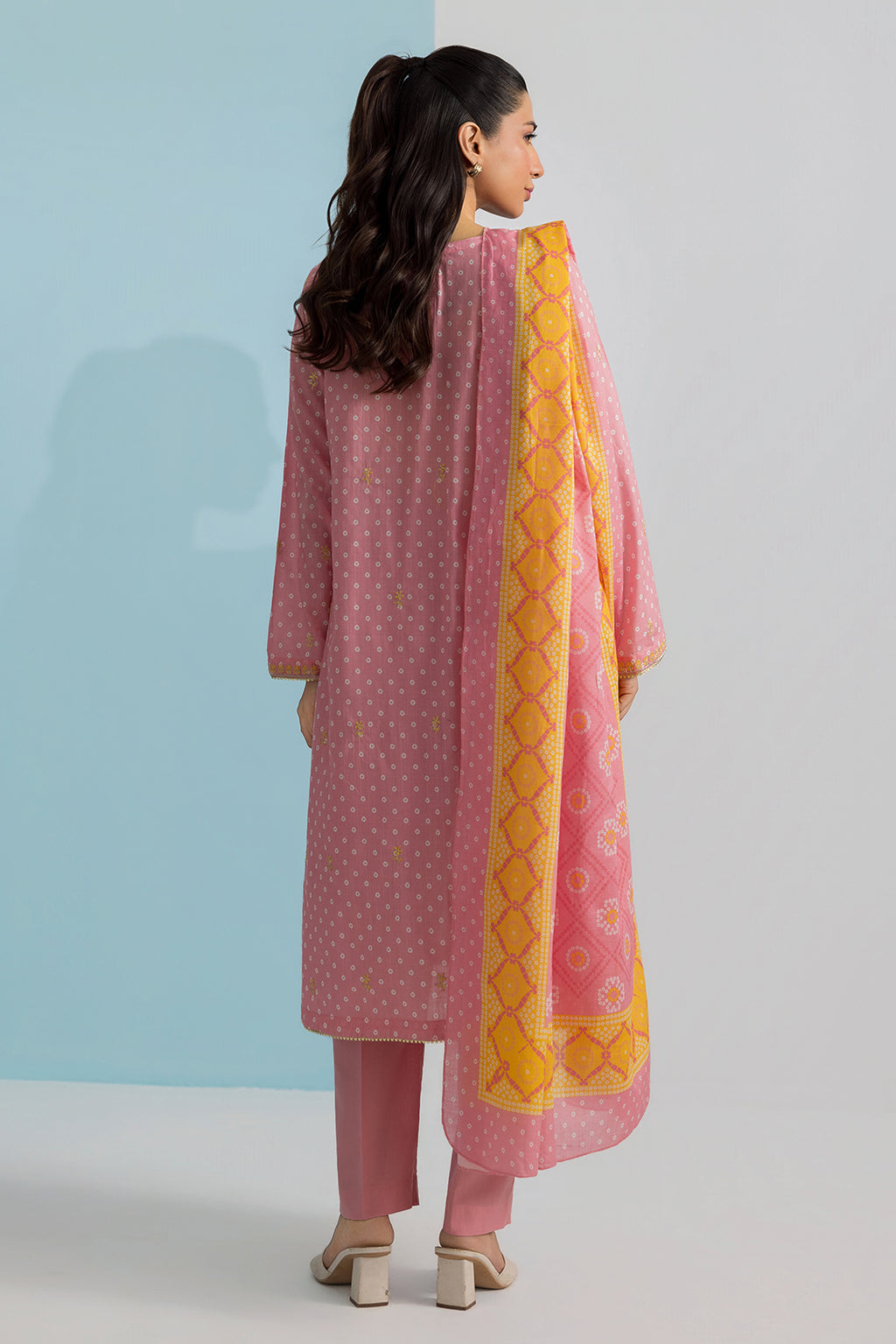 Embroidered Kurta Dupatta Trouser - 1937