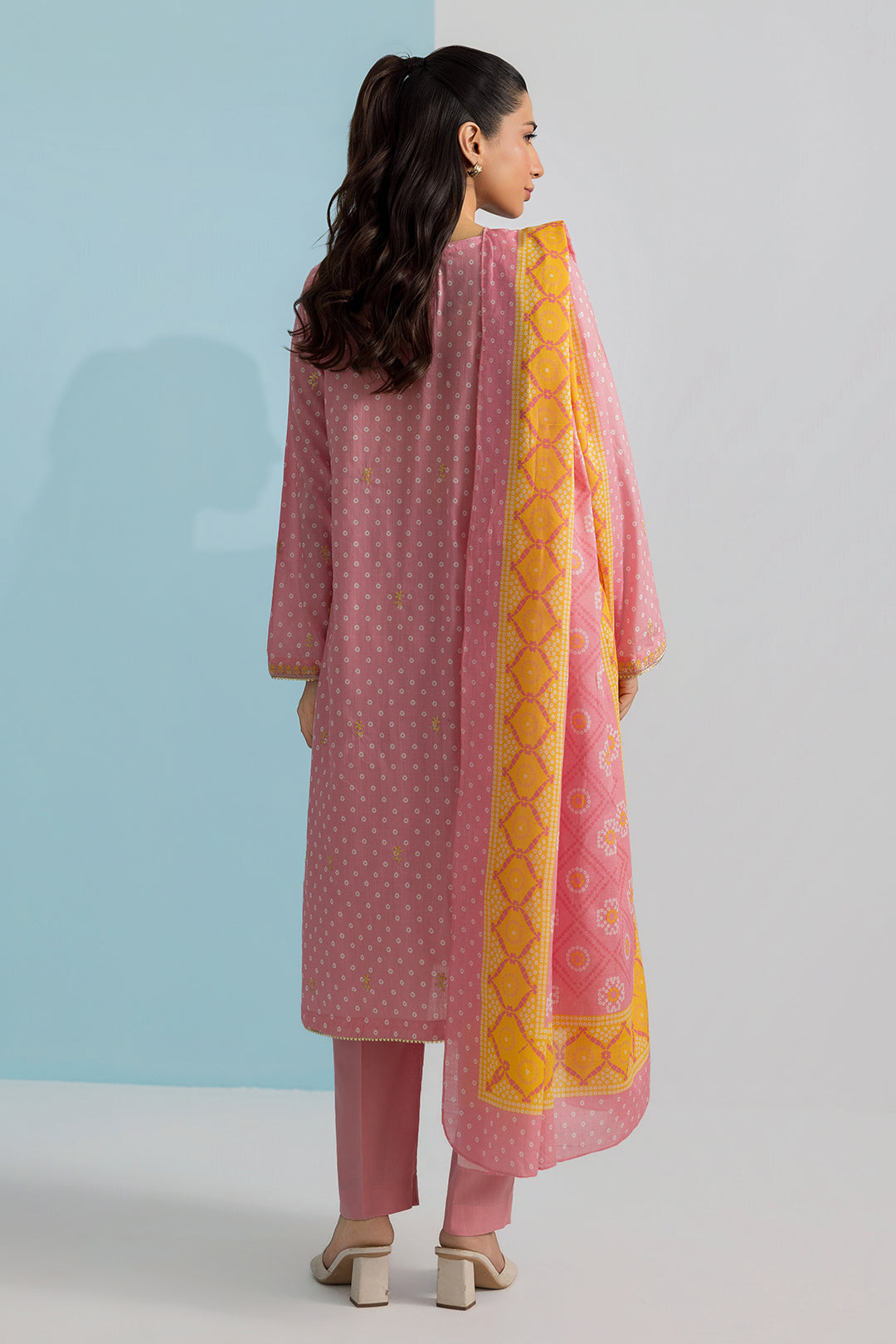 Embroidered Kurta Dupatta Trouser - 1937