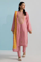 Embroidered Kurta Dupatta Trouser - 1937