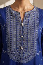 Embroidered Kurta Dupatta Trouser - 1938