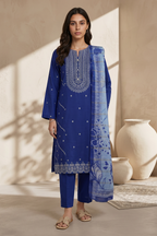Embroidered Kurta Dupatta Trouser - 1938