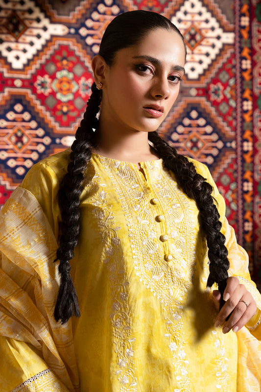 Embroidered Kurta Dupatta Trouser - 1939