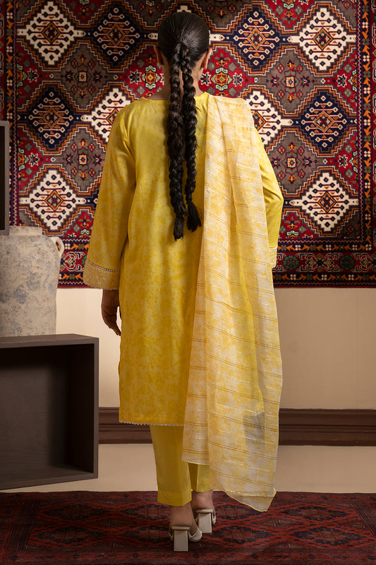 Embroidered Kurta Dupatta Trouser - 1939