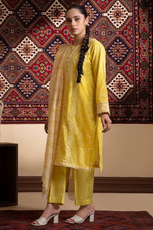 Embroidered Kurta Dupatta Trouser - 1939