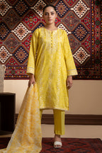 Embroidered Kurta Dupatta Trouser - 1939