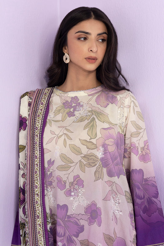 Embroidered Kurta Dupatta Trouser - 1940