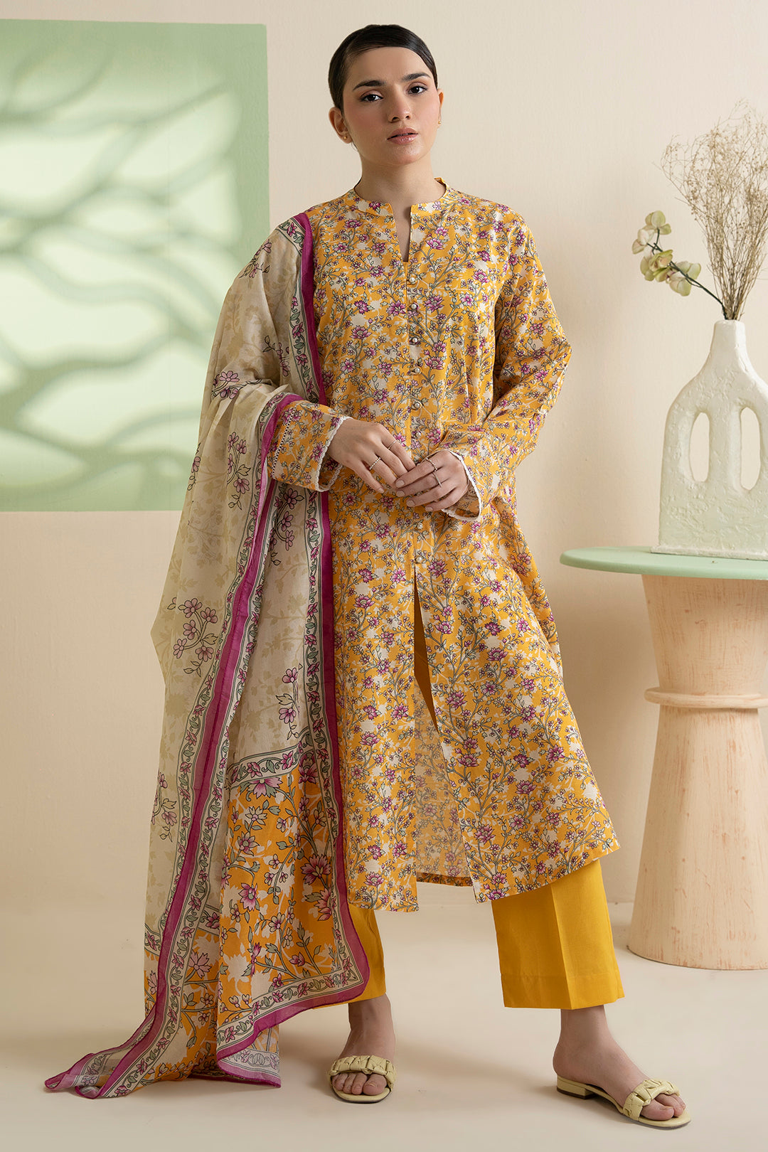 Kurta Dupatta Trouser - 1985