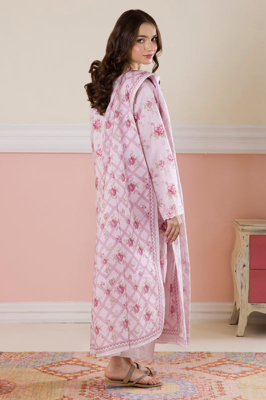 Embroidered Kurta Dupatta Trouser - 1988