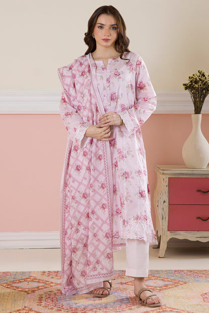 Embroidered Kurta Dupatta Trouser - 1988