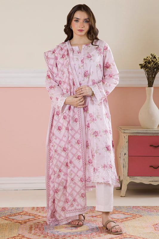 Embroidered Kurta Dupatta Trouser - 1988