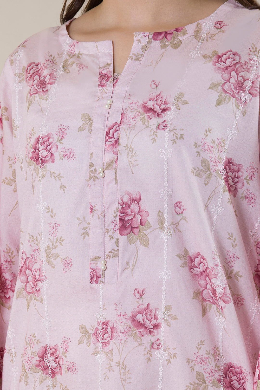Embroidered Kurta Dupatta Trouser - 1988