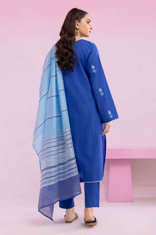 Embroidered Kurta Dupatta Trouser - 1989