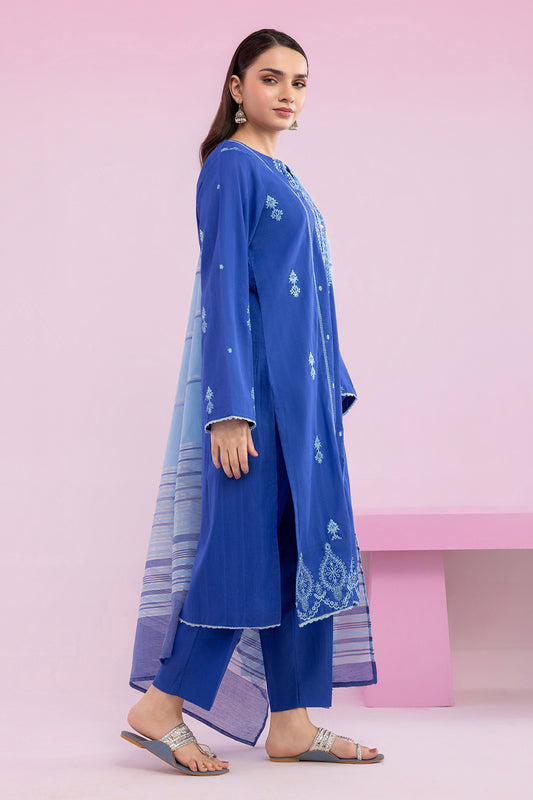 Embroidered Kurta Dupatta Trouser - 1989