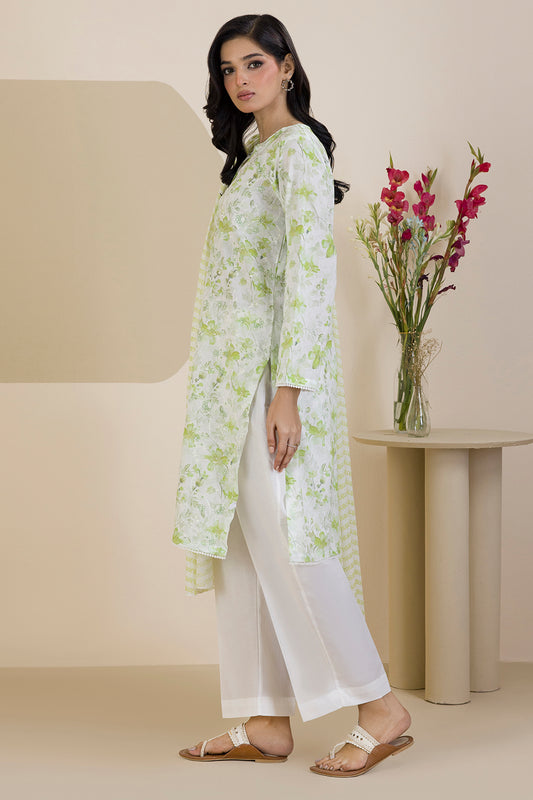 Embroidered Kurta Dupatta Trouser - 1990