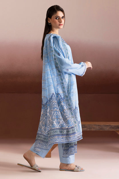 Embroidered Kurta Dupatta Trouser - 2021