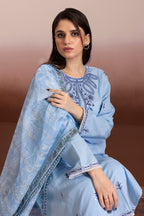 Embroidered Kurta Dupatta Trouser - 2021