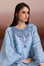 Embroidered Kurta Dupatta Trouser - 2021