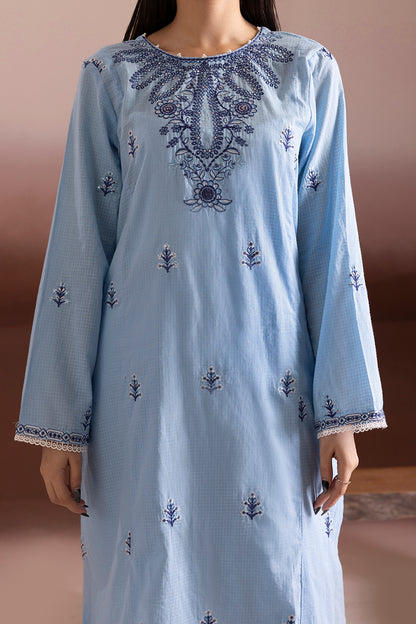 Embroidered Kurta Dupatta Trouser - 2021