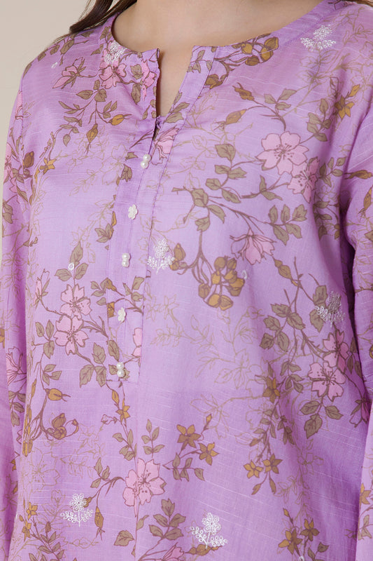 Embroidered Kurta Dupatta Trouser - 2022