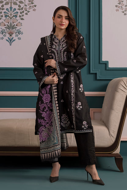 Embroidered Kurta Dupatta Trouser - 2023