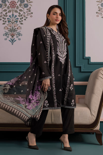 Embroidered Kurta Dupatta Trouser - 2023