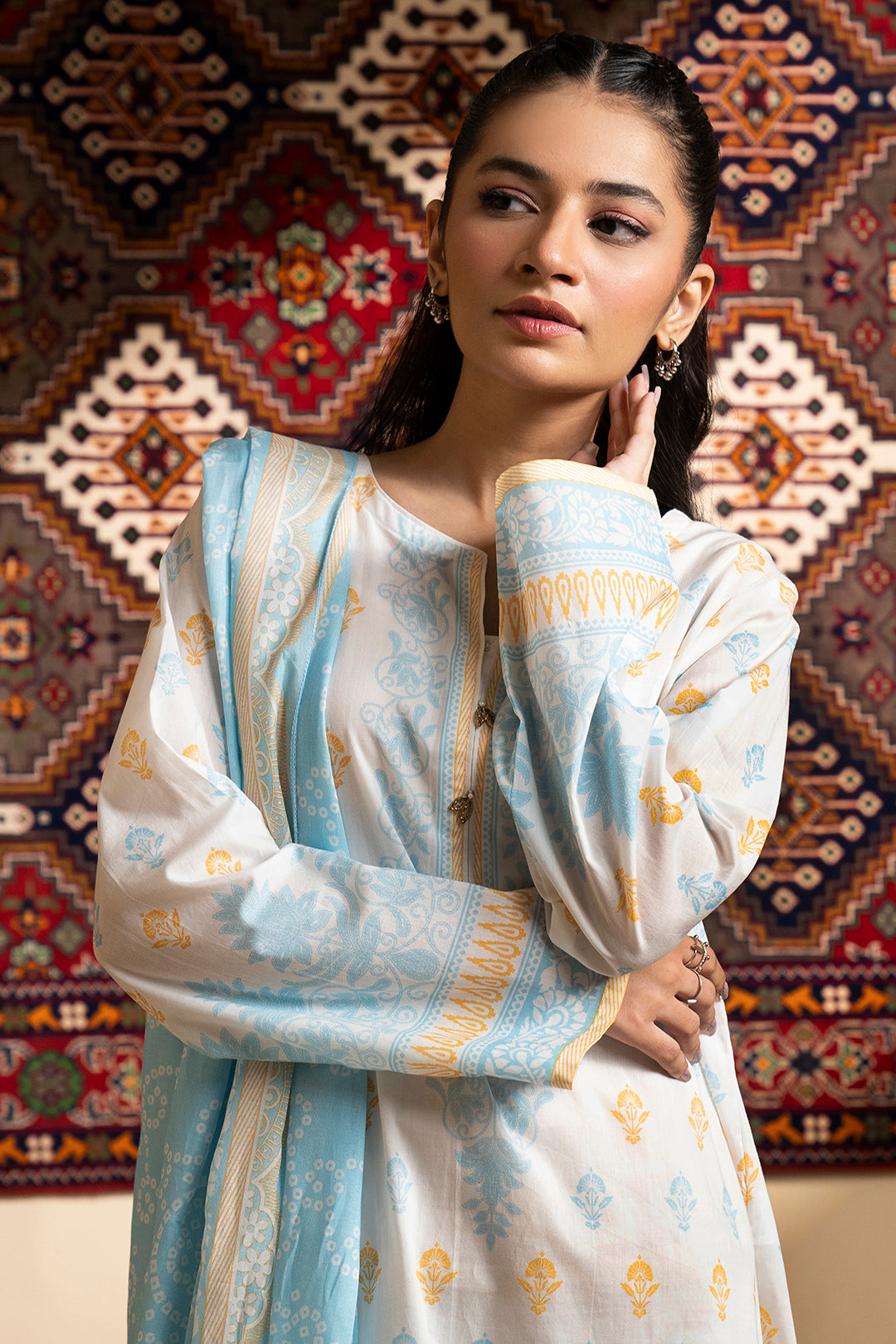 Kurta Dupatta Trouser - 2054