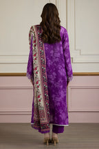 Embroidered Kurta Dupatta Trouser - 2059