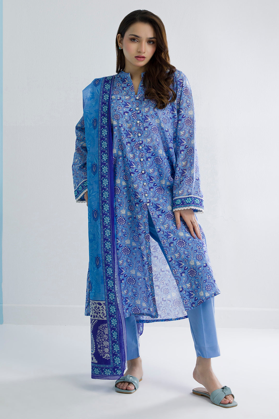 Kurta Dupatta Trouser - 2104