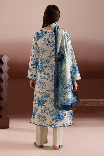 Embroidered Kurta Dupatta Trouser - 2112