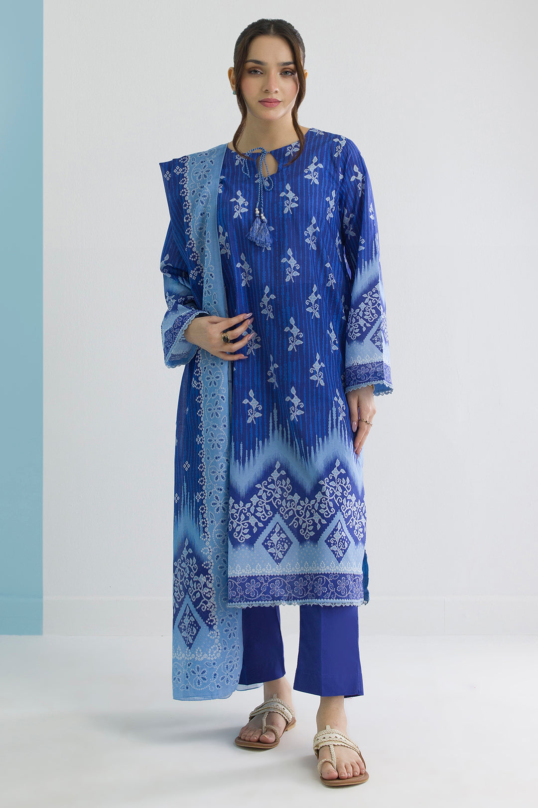 Kurta Dupatta Trouser - 2134