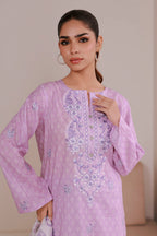 Embroidered Kurta Dupatta Trouser - 2139