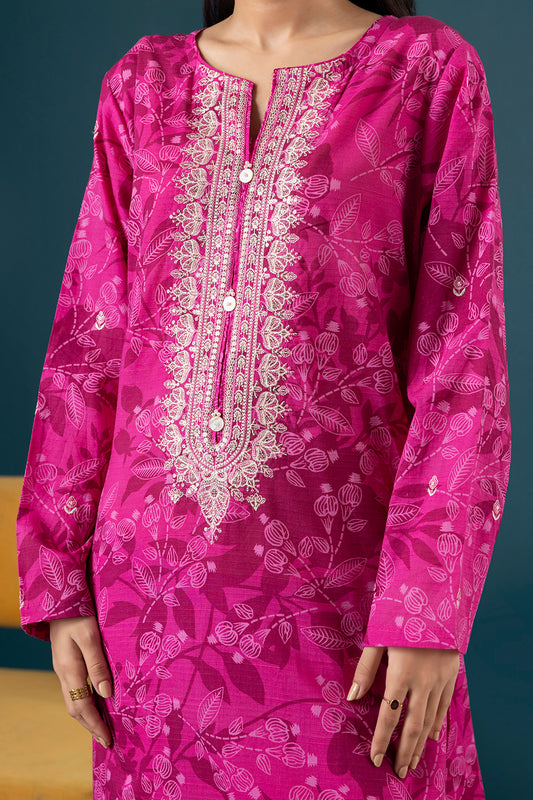 Embroidered Kurta Dupatta Trouser - 2140