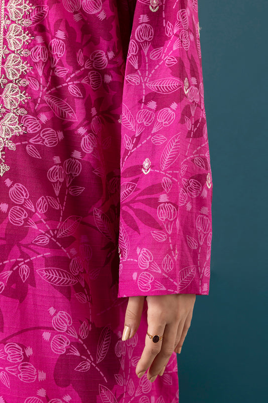 Embroidered Kurta Dupatta Trouser - 2140