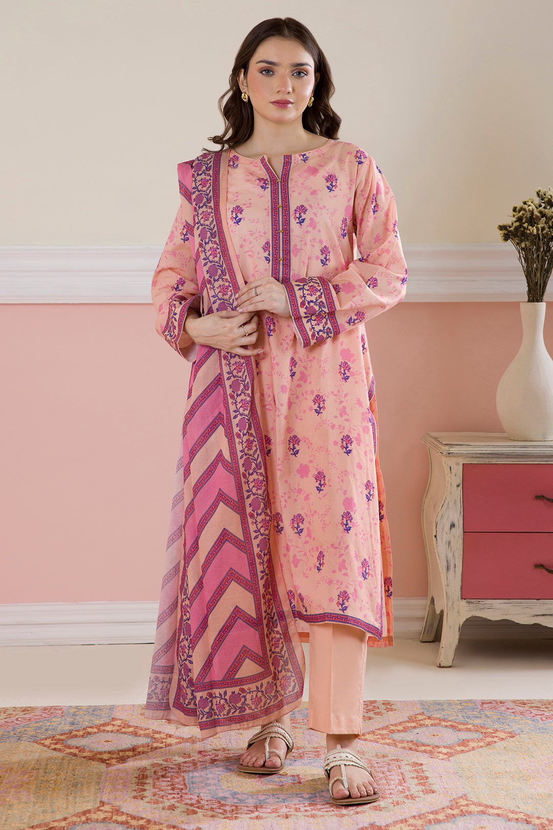 Kurta Dupatta Trouser - 2188