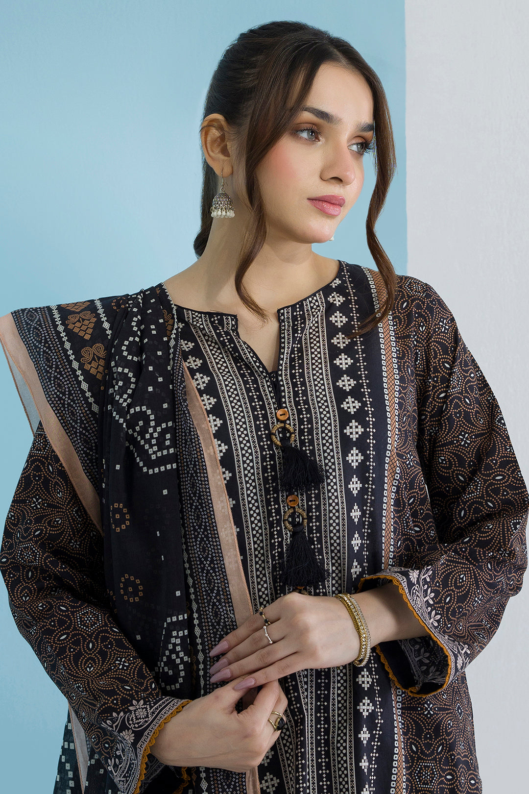 Kurta Dupatta Trouser - 2195