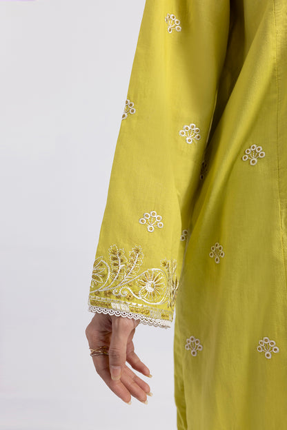 Embroidered Kurta Dupatta Trouser - 2203